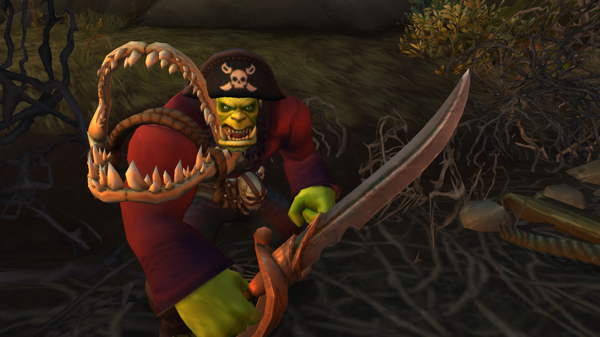 WoW orc pirate dungeon boss