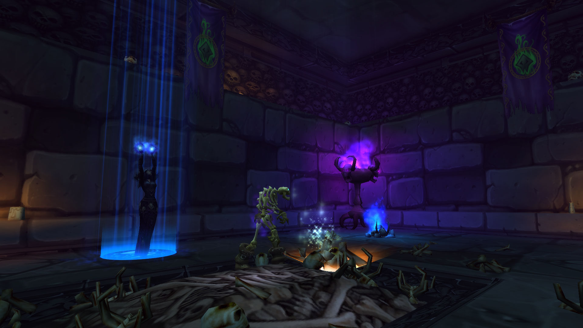 Clearing the Necromancer Rooms: Safe Pulling Methods inside the Classic WoW Scholomance Dungeon